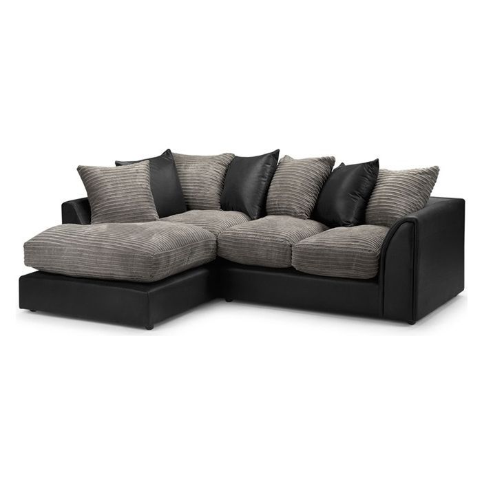 Black+Jumbo Grey Dylan Sofa